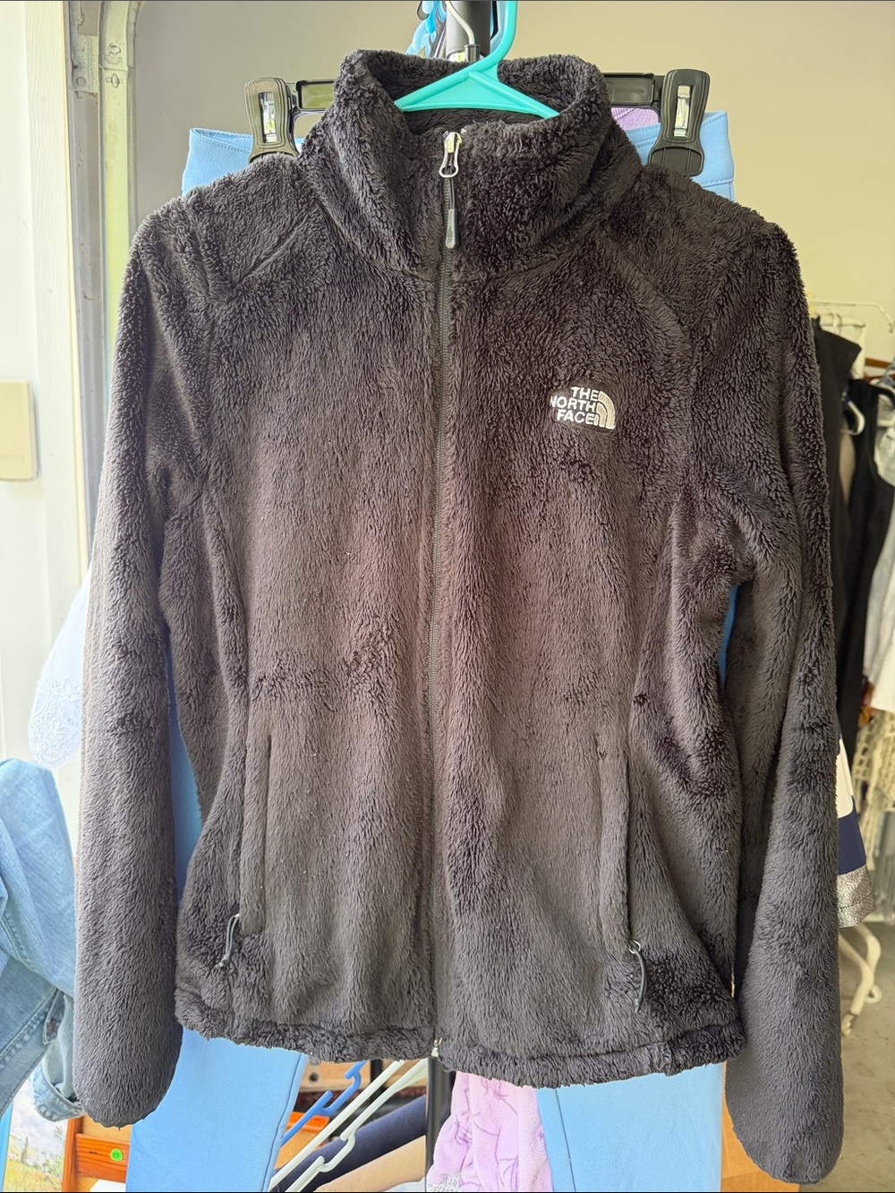 The North Face Black Plush Full-Zip Jacket